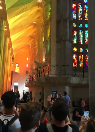 Sagrada Familia innen